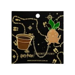 Harry Potter X Short Story Enamel Pin - Mandrake & Pot