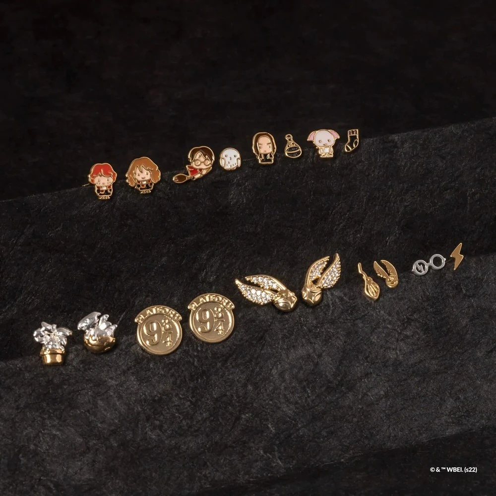 Harry Potter X Short Story Earrings - Snape & Potion - Epoxy 5 Harry Potter X Short Story Earrings - Snape & Potion - Epoxy - Image 3