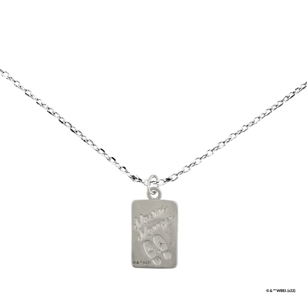 Harry Potter X Short Story Necklace - Marauder's Map - Silver 6 Harry Potter X Short Story Necklace - Marauder's Map - Silver - Image 4