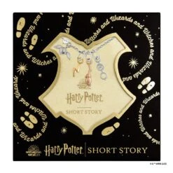 Harry Potter X Short Story Necklace - Harry Trio - Silver -Disney SSWBN HP 2204SI 5