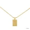 Harry Potter X Short Story Necklace - Doe - Gold 2 Harry Potter X Short Story Necklace - Doe - Gold -Disney SSWBN HP 2205G