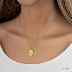 Harry Potter X Short Story Necklace - Doe - Gold -Disney SSWBN HP 2205G 3