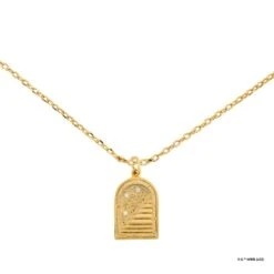 Harry Potter X Short Story Necklace - Hidden Staircase - Gold