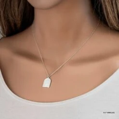 Harry Potter X Short Story Necklace - Hidden Staircase - Silver -Disney SSWBN HP 2206SI 4