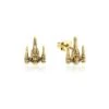 Disney Couture Kingdom Precious Metal - Star Wars - N1-Starfighter Stud Earrings Silver 2 Disney Couture Kingdom Precious Metal - Star Wars - N1-Starfighter Stud Earrings Silver -Disney SSWE003