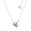 Disney Couture Kingdom Precious Metal - Star Wars - N1-Starfighter Necklace Silver
