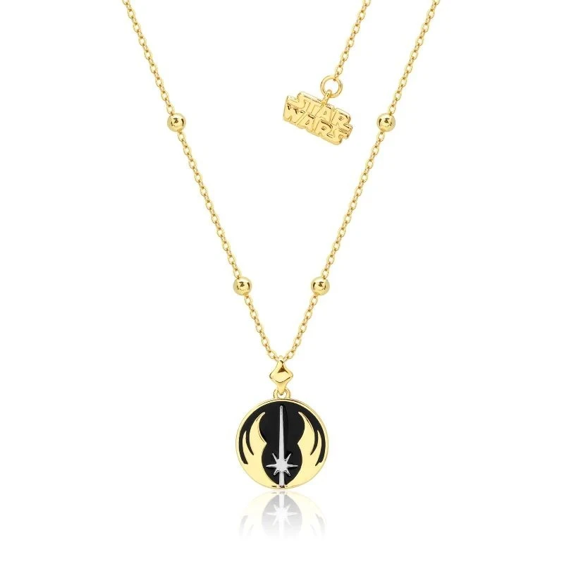 Disney Couture Kingdom Precious Metal - Star Wars - Jedi Order Necklace Yellow Gold 3 Disney Couture Kingdom Precious Metal - Star Wars - Jedi Order Necklace Yellow Gold