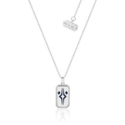 Disney Couture Kingdom Precious Metal - Star Wars - Ahsoka Fulcrum Necklace Silver