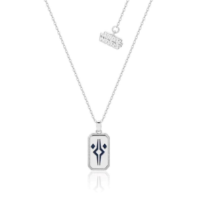 Disney Couture Kingdom Precious Metal - Star Wars - Ahsoka Fulcrum Necklace Silver 2 Disney Couture Kingdom Precious Metal - Star Wars - Ahsoka Fulcrum Necklace Silver