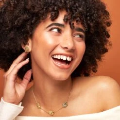 Disney Couture Kingdom - Star Wars - Millennium Falcon Necklace Yellow Gold -Disney SWN009 1