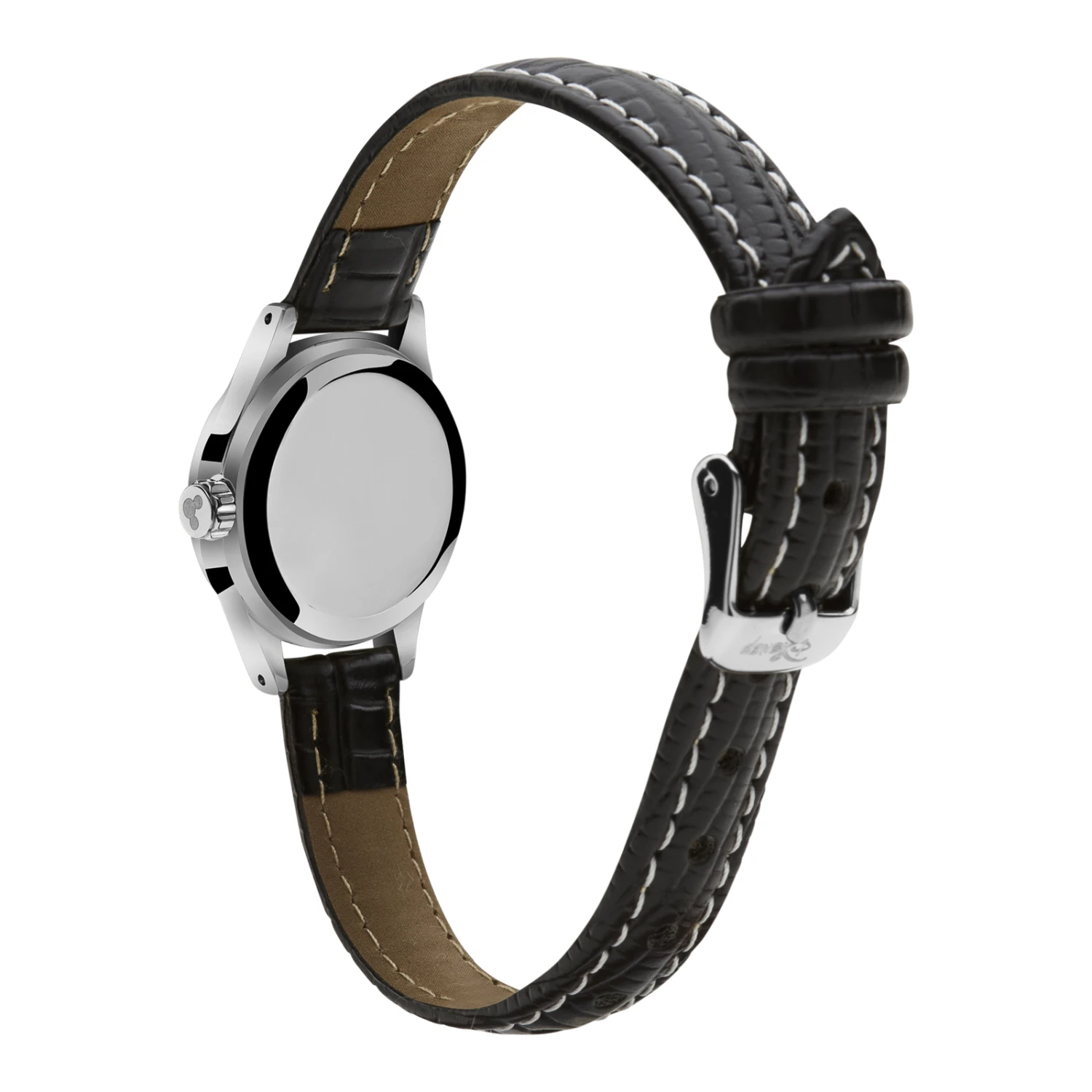 The Original Mickey Collection Watch - Silver + Croc Black 25mm 6 The Original Mickey Collection Watch - Silver + Croc Black 25mm - Image 4