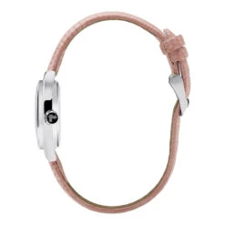 The Original Mickey Collection Watch - Silver + Croc Pink 25mm Ft Minnie -Disney TA56723 2