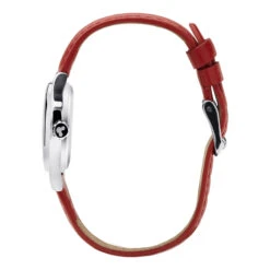 The Original Mickey Collection Watch - Silver + Red 25mm Ft Mickey And Minnie -Disney TA56731 2