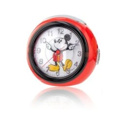 The Original Mickey Collection Mickey Mouse Musical Alarm Clock - Red