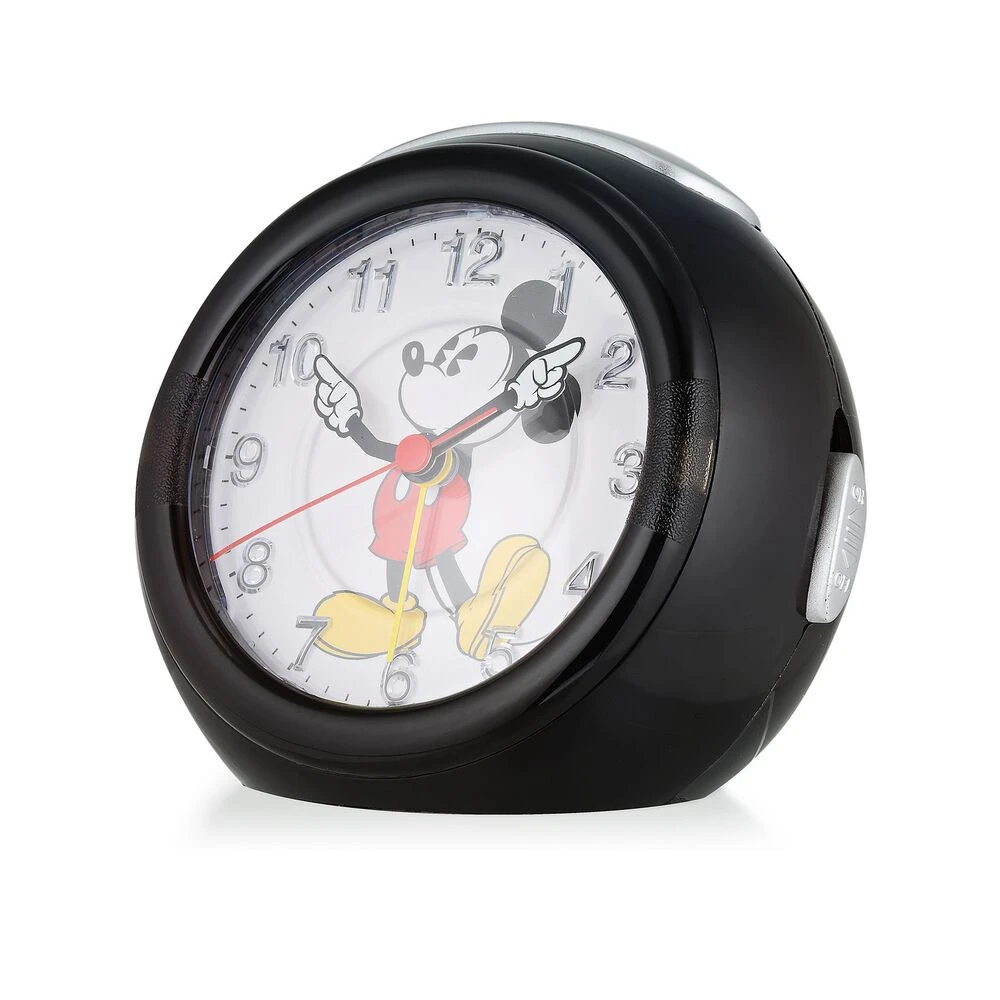 The Original Mickey Collection Mickey Mouse Musical Alarm Clock - Black 4 The Original Mickey Collection Mickey Mouse Musical Alarm Clock - Black - Image 2