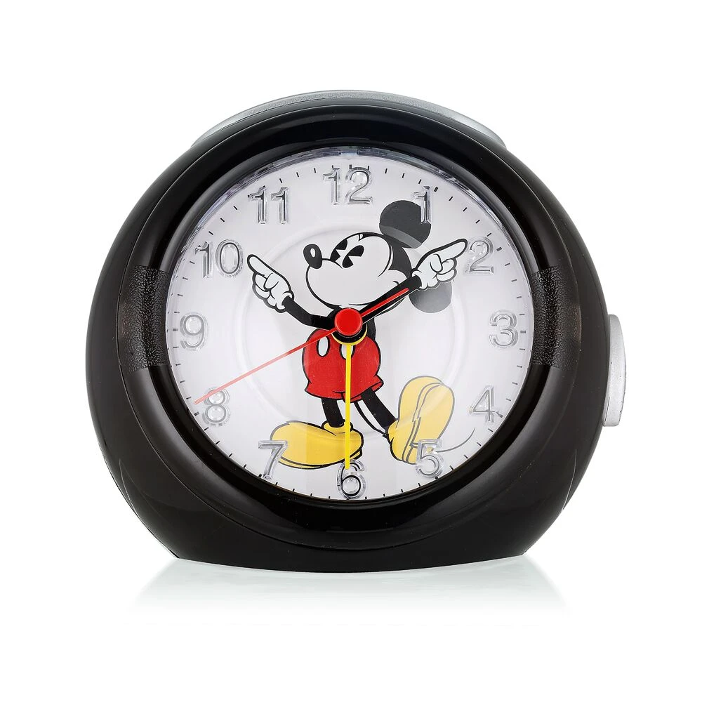 The Original Mickey Collection Mickey Mouse Musical Alarm Clock - Black 3 The Original Mickey Collection Mickey Mouse Musical Alarm Clock - Black