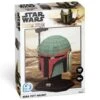 4D Puzz Star Wars The Mandalorian 3D Puzzle - Boba Fett's Helmet -Disney UG4D51310