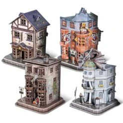 4D Puzz Wizarding World Of Harry Potter 3D Puzzle - Diagon Alley -Disney UGDS210090 2