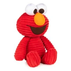 Sesame Street - Cuddly Corduroy Elmo 28cm Plush -Disney US6063542 2