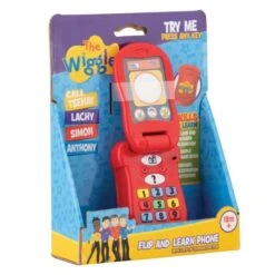 The Wiggles Flip & Learn Phone -Disney WIG6019 2